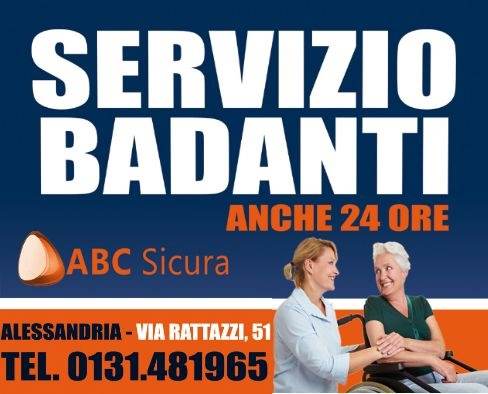 Badante 24/24 Alessandria e provincia