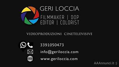 Filmmaker - Dop - Editor - Colorist