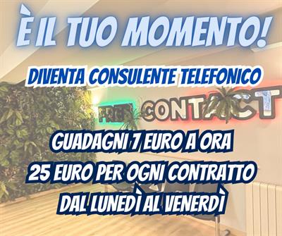 Selezioniamo consulenti telefonici
