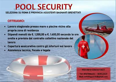 Lavoro Presso le Piscine in Tutta Roma e Provincia