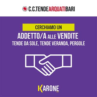 CERCHIAMO ADDETTO/A ALLE VENDITE TENDE DA SOLE