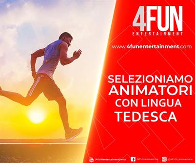 Selezioniamo ANIMATORI con partenza IMMEDIATA