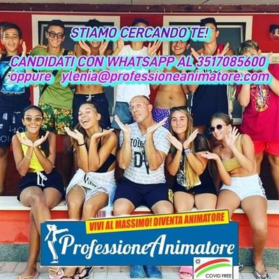 Animatori Vari Ruoli Settore Turismo anche senza esperienza
