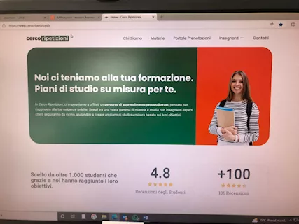 Cerchiamo insegnanti per lezioni